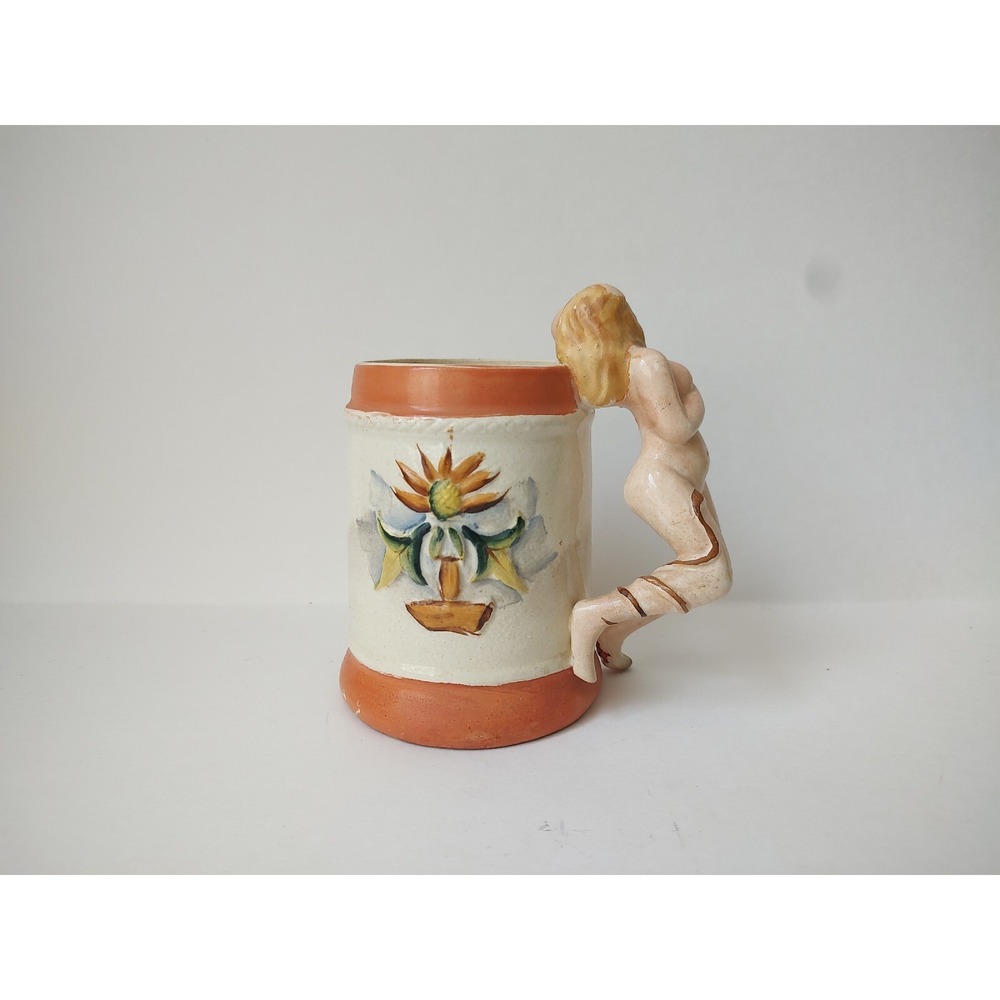 Vintage Occupied Japan nude lady coffee‎ mug cup novelty